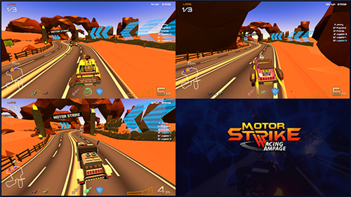 竞速射击赛车游戏《Motor Strike: Racing Rampage》 将在Steam开