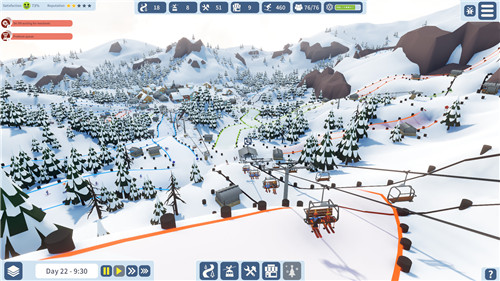 模拟建造游戏《雪场大亨》 即将在Steam商店推出抢先体验版