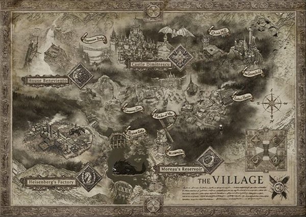 《生化危机8》典藏版附赠地图泄露游戏主场景和Boss
