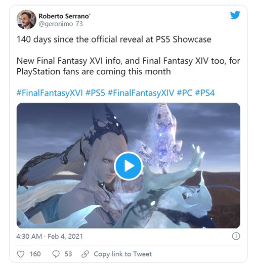 网传SE将公布《最终幻想16》新情报