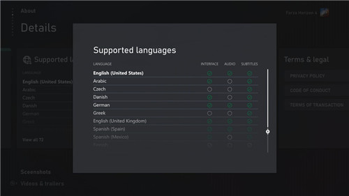 微软游戏商城将加入语言标签 可以直接看到支持哪些语言