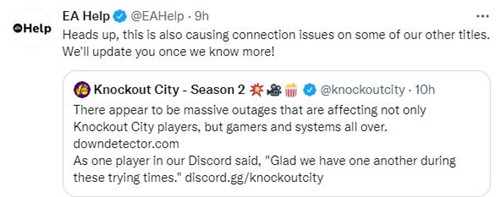 EA在线游戏出现连接错误 《Apex》部分玩家游戏进度丢失