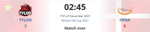 CSGO William Hill Cup 2021TYLOO 2-0սʤOPAA