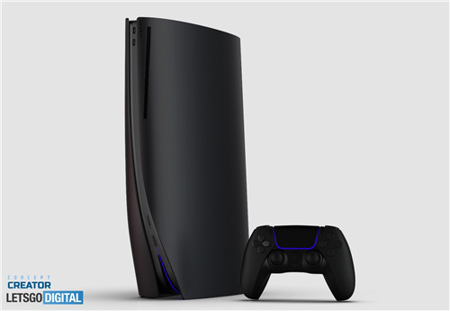 索尼PS5 Pro概念渲染图曝光 更时尚更圆润
