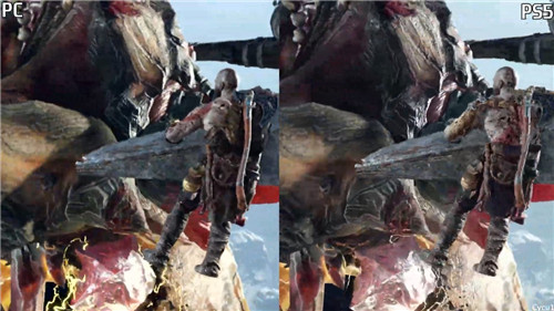《战神4》PC版新预告与PS5版对比 画面区别不大