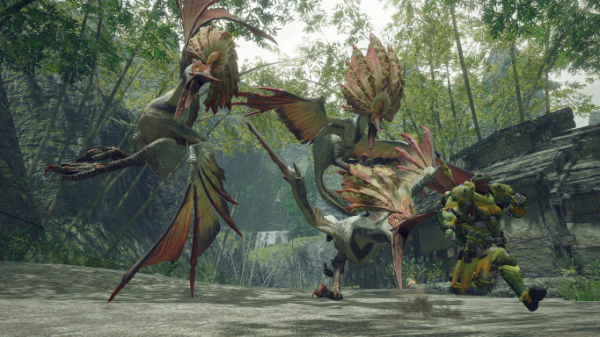 《怪物猎人：崛起》发布新活动任务 “三头伞鸟，残暴惨状”