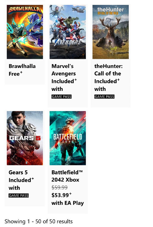 《战地2042》现已跌出Xbox 50大游玩人数最多游戏