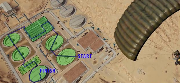 绝地求生沙漠地图怎么玩 跳伞地点介绍