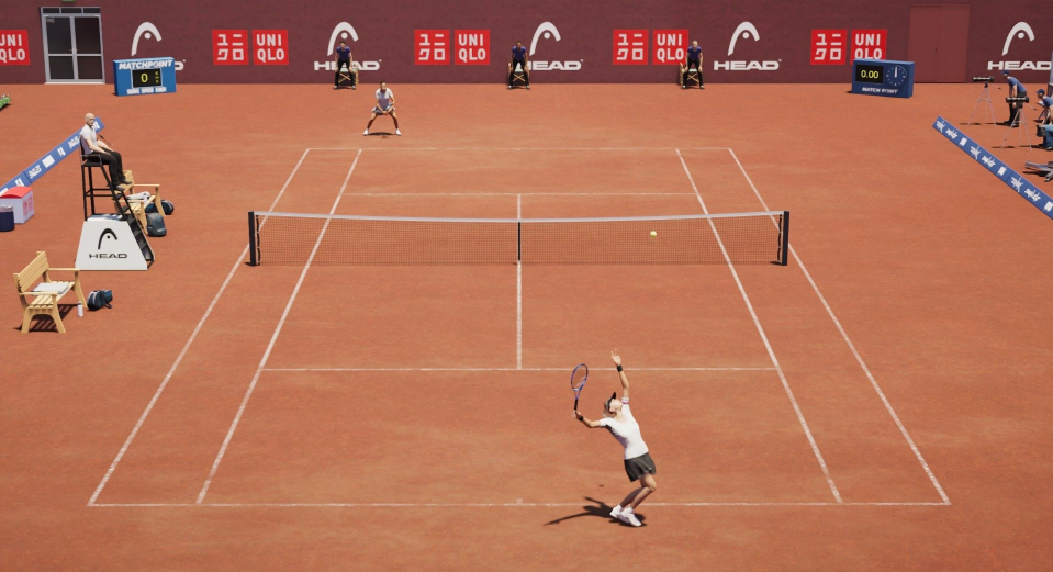 网球模拟游戏《决胜点：网球锦标赛》将于7月7日发售