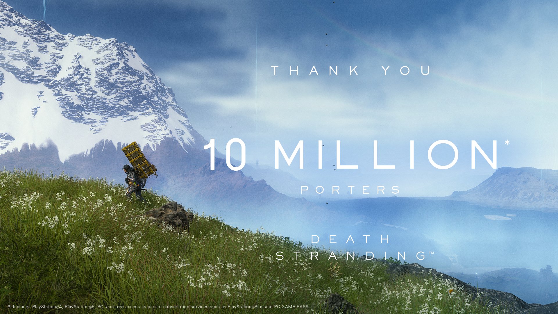 《死亡搁浅》发售三周年 玩家总数突破1000万