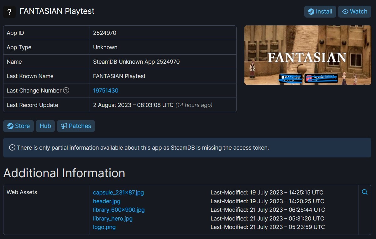 坂口博信RPG《FANTASIAN》即将登陆Steam
