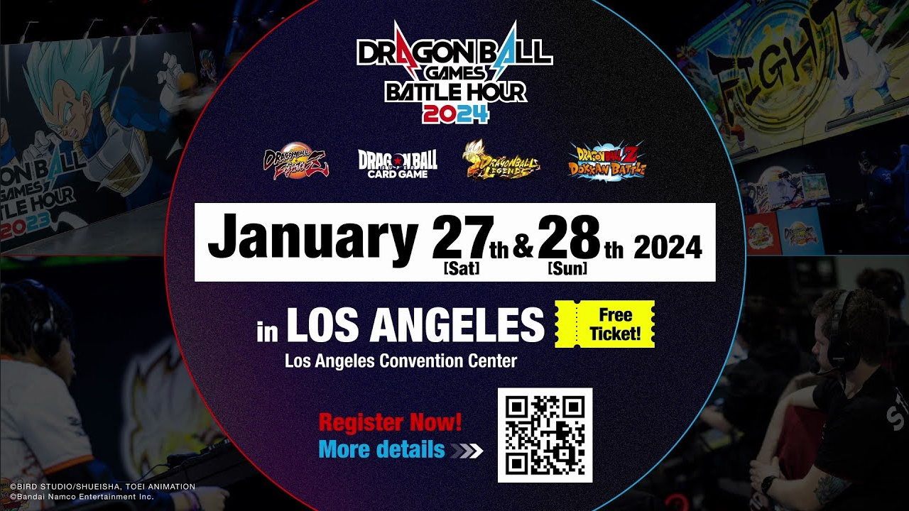 《龙珠》游戏大赛Battle Hour 2024年1月举行