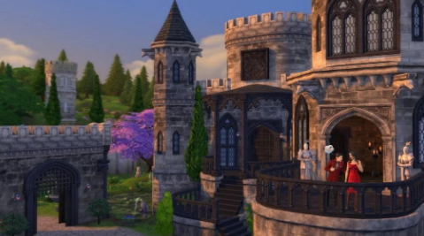 赢得社区投票后 《模拟人生4》城堡建造DLC即将推出